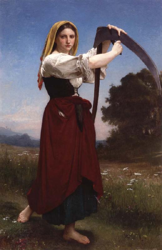 Adolphe William Bouguereau The Reaper China oil painting art
